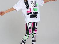 Футболка с принтом Disney для девочки