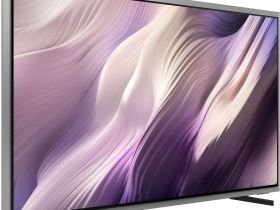 Телевизор Samsung 77" OLED S95H 4K, Процессор NQ4 AI Gen3, Smart ТВ (2026) QE77S95HAEXPY сланцево-черный