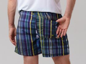 Шорты текстильные плавательные для мужчин, средней длины