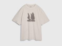 Футболка с принтом, Белый