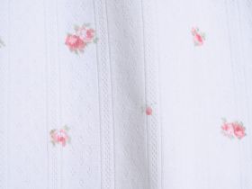 Шорты пижамные из трикотажа пуантель, Белый