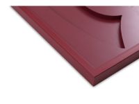 Картина Рельеф Бордовый 45x60