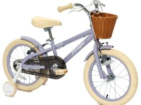 Детский велосипед Pifagor Shine 16, год 2023, цвет Фиолетовый