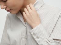 Классическая рубашка в полоску