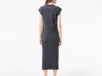 Женское обтягивающее шерстяное платье Lacoste