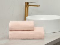 Полотенце махровое Flavio, розовое