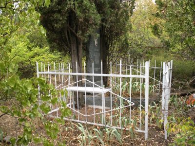 Могила политрука Н.П.Трифонова