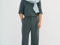 Рубашка из тонкого трикотажа, Серый