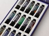 Набор акварели Super Vision с грануляцией "Layered" 15 цв*15 мл туба в картонной коробке