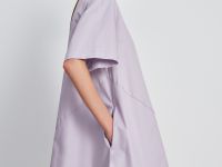 Платье А-силуэта из хлопка