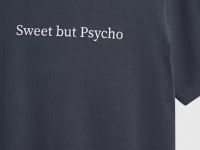 Футболка с принтом, Серый