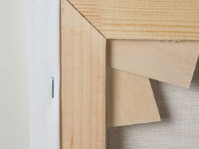 Холст на подрамнике грунтованный ТУЮКАН сатин микс 20х30 см