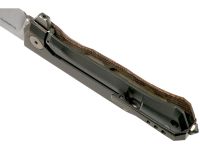 Складной нож LionSteel MT01 CVN, сталь M390, рукоять Natural canvas micarta