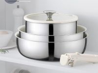 CAROTE Набор кухонной посуды из нержавеющей стали 9 предметов ‎CAROTE