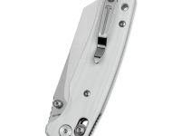 Складной нож Bestechman Cicada's wing, сталь 10Cr15MoV, рукоять G10, белый