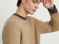 Вязаная шапка с добавлением шерсти и кашемира