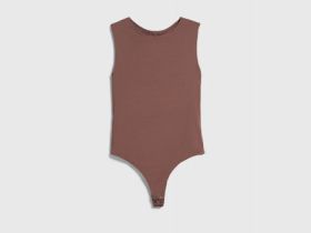 Боди без рукавов, Коричневый
