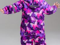 Комбинезон детский текстильный с полиуретановым покрытием для девочек