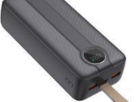 Портативное зарядное устройство Akai BE-30004PD 30000mAh Black