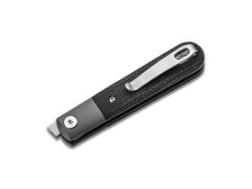 Складной нож Boker Modern Barlow, сталь Nitro-V, рукоять микарта, черный/серый