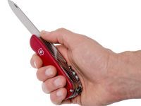 Нож перочинный Victorinox WorkChamp, сталь X50CrMoV15, рукоять Cellidor®, красный