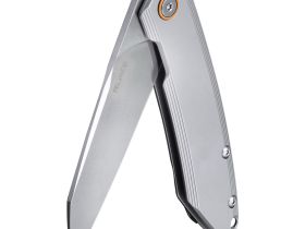 Нож складной Ruike P831S-SA, сталь 14C28N, рукоять сталь, серый