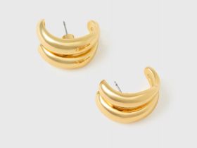 Серьги женские, Золотой