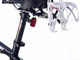 Подседельный флягодержатель для двух фляг OSTAND CD-305 (черный)