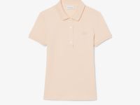 Женское поло Lacoste приталенного кроя из эластичного хлопка