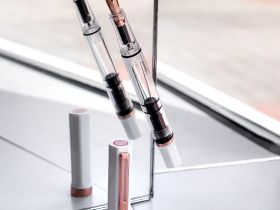 Ручка перьевая TWSBI ECO Rose Gold, 1.1, Белый