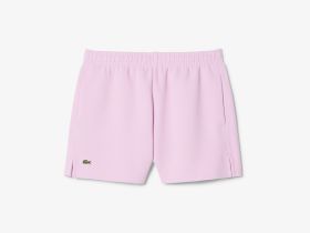 Женские хлопковые шорты Lacoste из пике