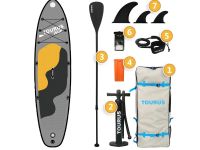 Надувная доска для SUP-бординга TOURUS 11.0 TURTLE YELLOW