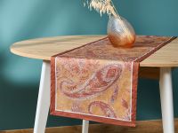 Скатерть-дорожка Пайсли/Paisley, охра