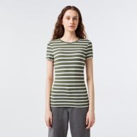 Женская футболка Lacoste приталенного кроя