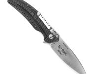 Складной нож CRKT Ripple 2 Gray, сталь Acuto 440, рукоять нержавеющая сталь