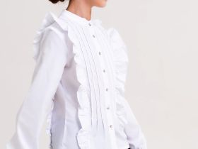 Блузка текстильная для девочек