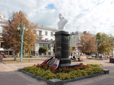 Памятник гвардии майору А.И. Попову