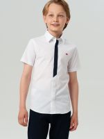 Сорочка текстильная для мальчиков (slim fit)