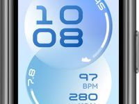 Умные часы HUAWEI Band 11 тёмно-серые, с чёрным ремешком