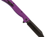 Складной нож Daggerr Toothpick BW, сталь 8Cr14MoV , рукоять фиолетовый FRN