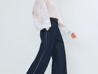 Широкие джинсы O'STIN x Яндекс Книги, Синий