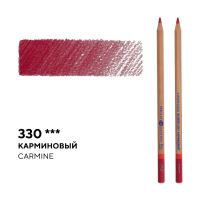 Карандаш профессиональный цветной "Мастер-класс" №330, карминовый