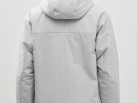 Утепленная куртка с капюшоном