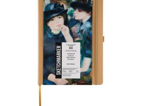 Блокнот для зарисовок SKETCHMARKER & Pushkinskiy 21*30 см 80 л 140 г Пьер Огюст Ренуар