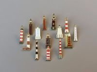 Значок эмалированный "Передний Кронштадтский маяк"