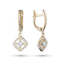 Серьги из желтого золота э0312сг04210017