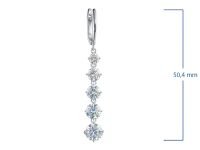 Серьги из белого золота э4712сг11231166