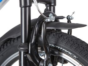 Детский велосипед Novatrack Shark 20, год 2020, цвет Серый