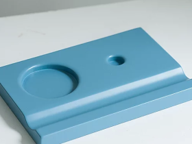 Подставка для чернильницы-непроливайки, цвет небесно-голубой