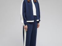 Толстовка из хлопка с лампасами